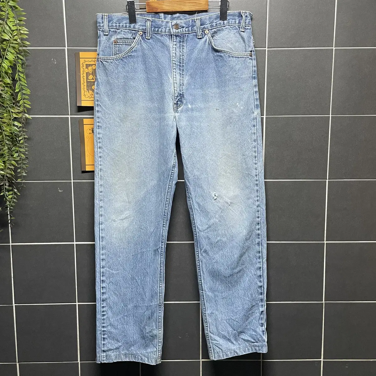 Levis 리바이스 505 오렌지탭 데님 팬츠